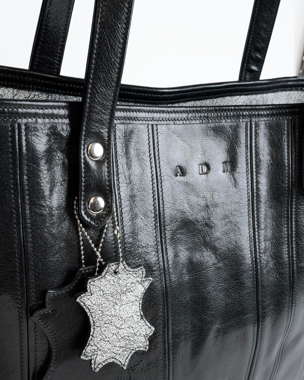 9 Panel Shopper Tote in Black