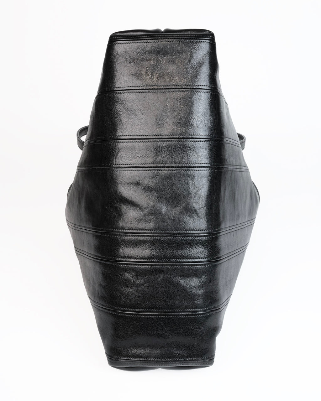 9 Panel Shopper Tote in Black