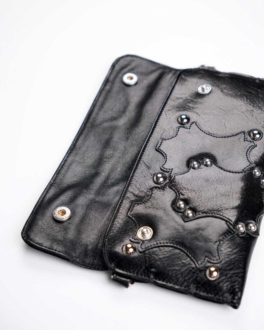 Extended Party Wallet in Deep Black