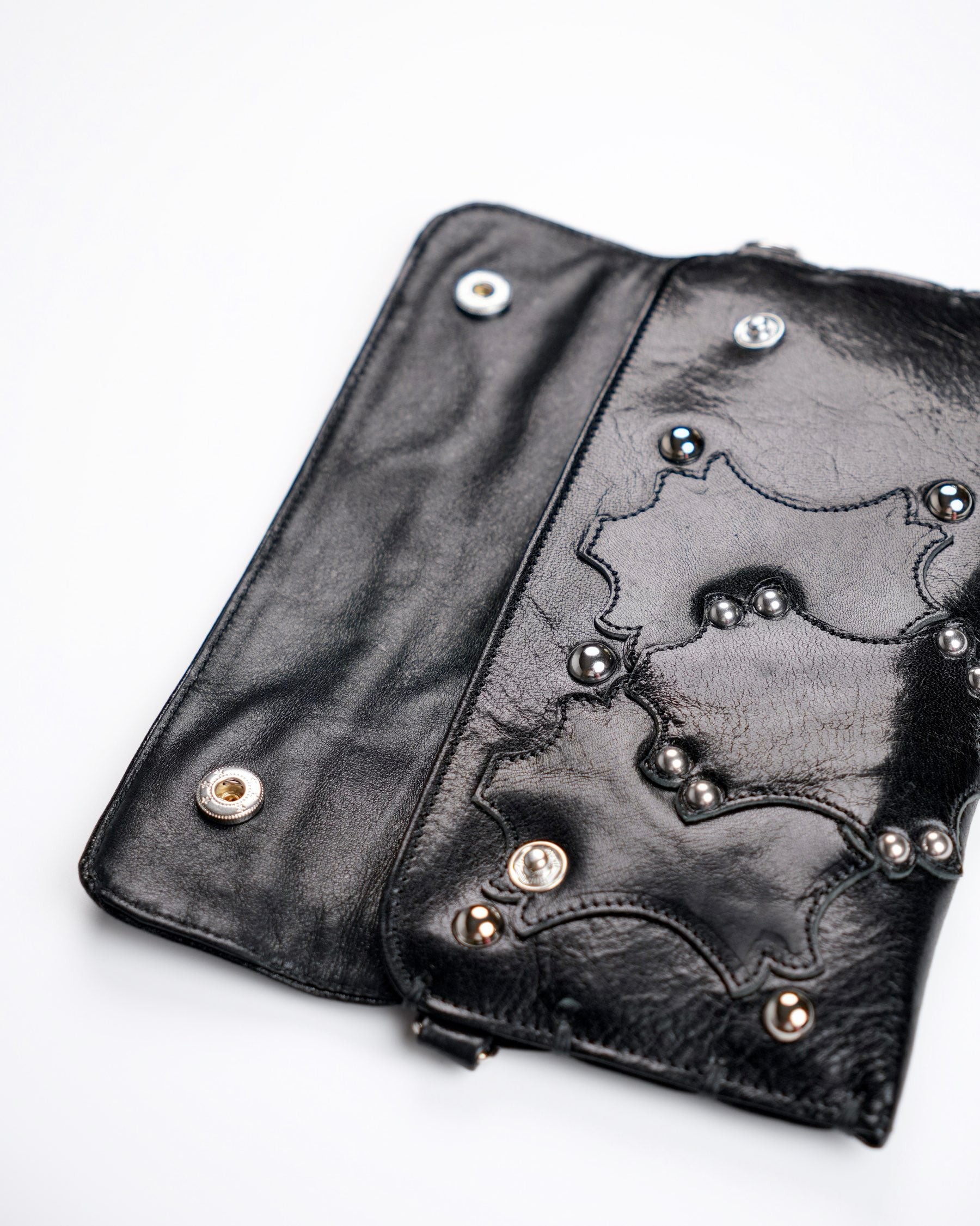 Extended Party Wallet in Deep Black