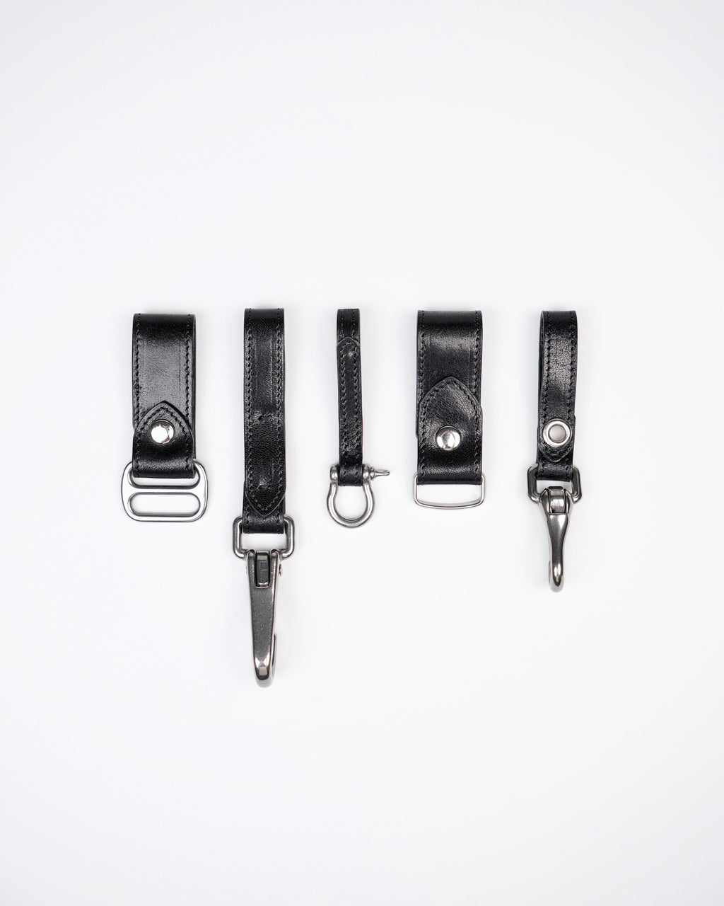 Removable Belt Charms in Deep Black