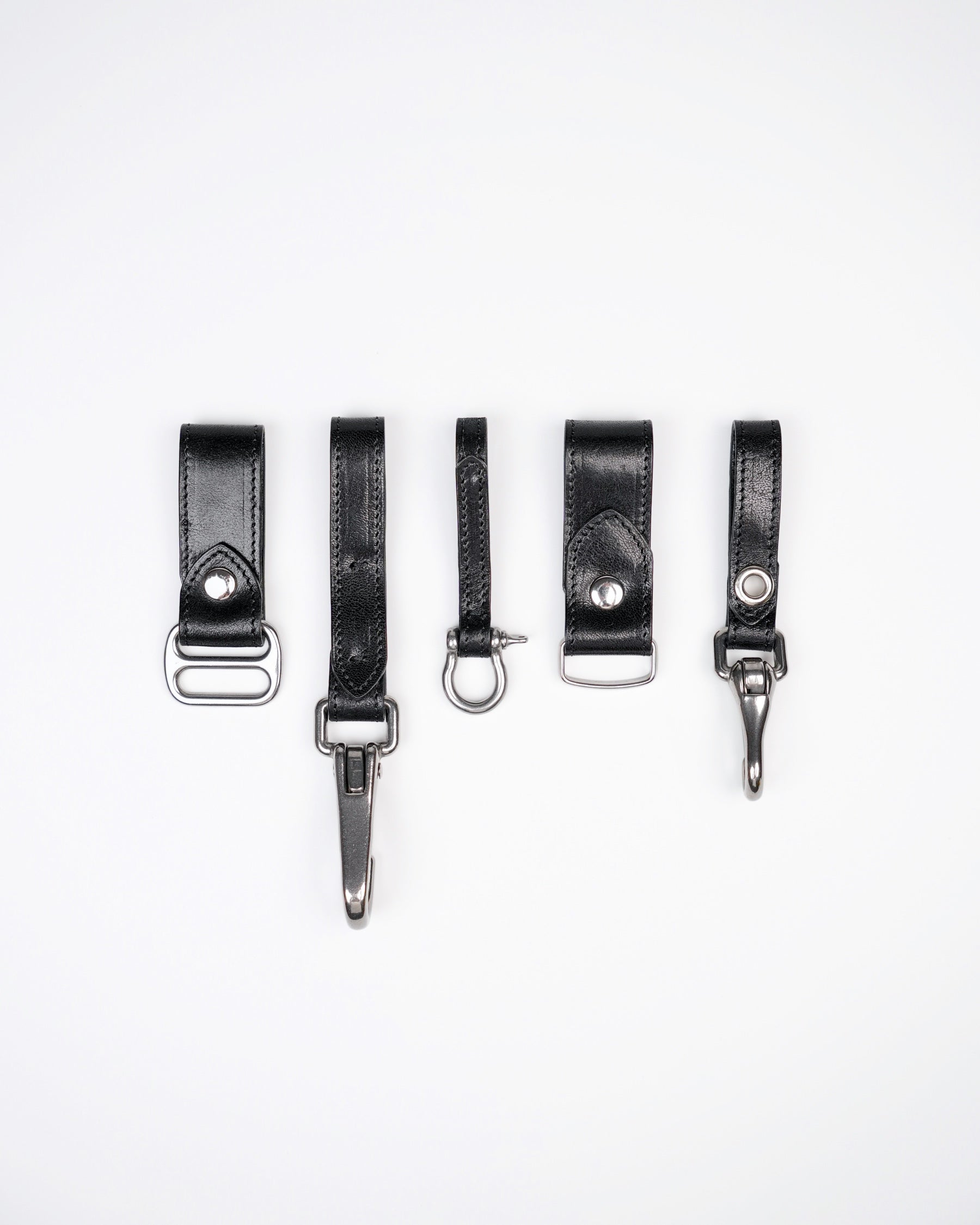 Removable Belt Charms in Deep Black