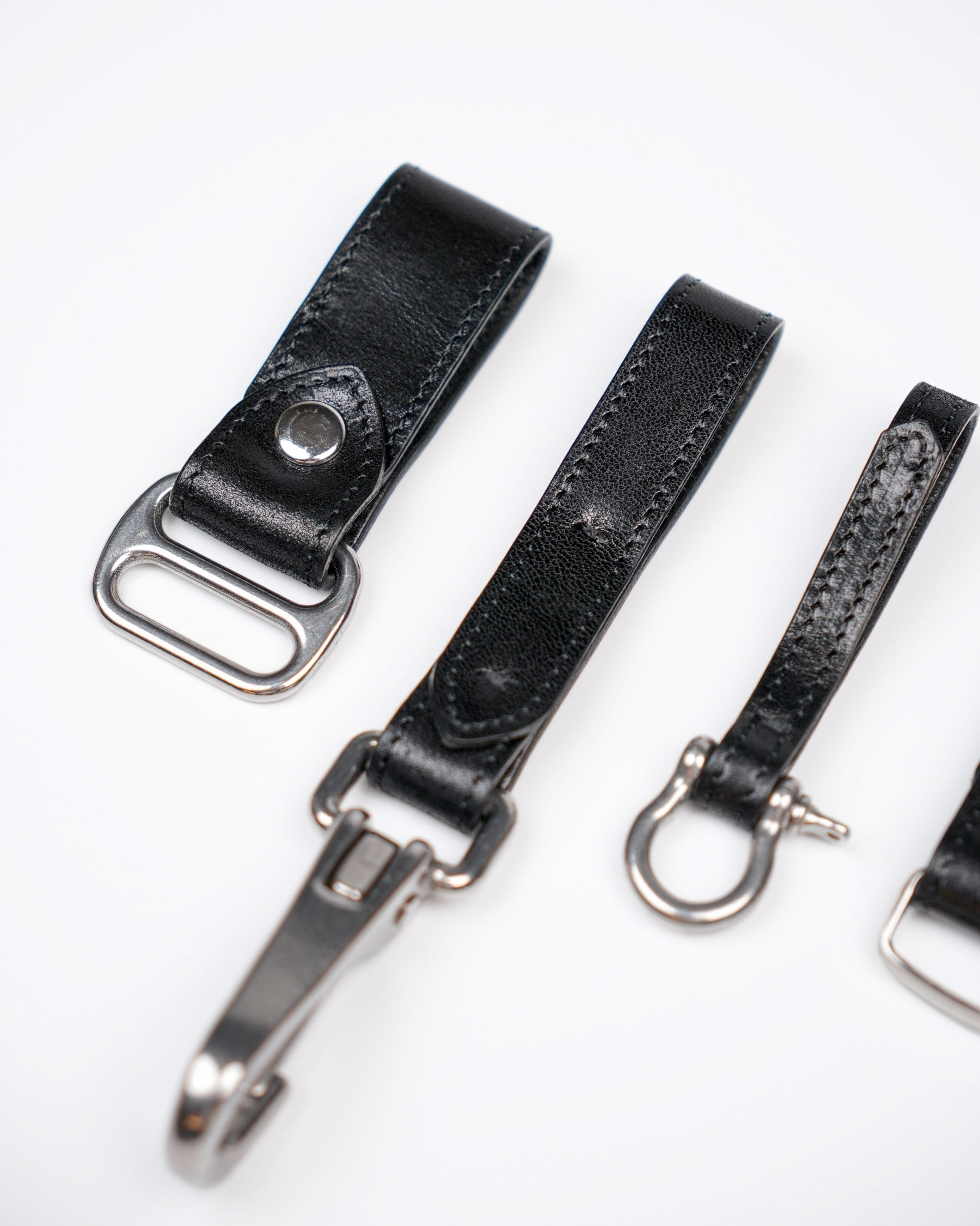 Removable Belt Charms in Deep Black