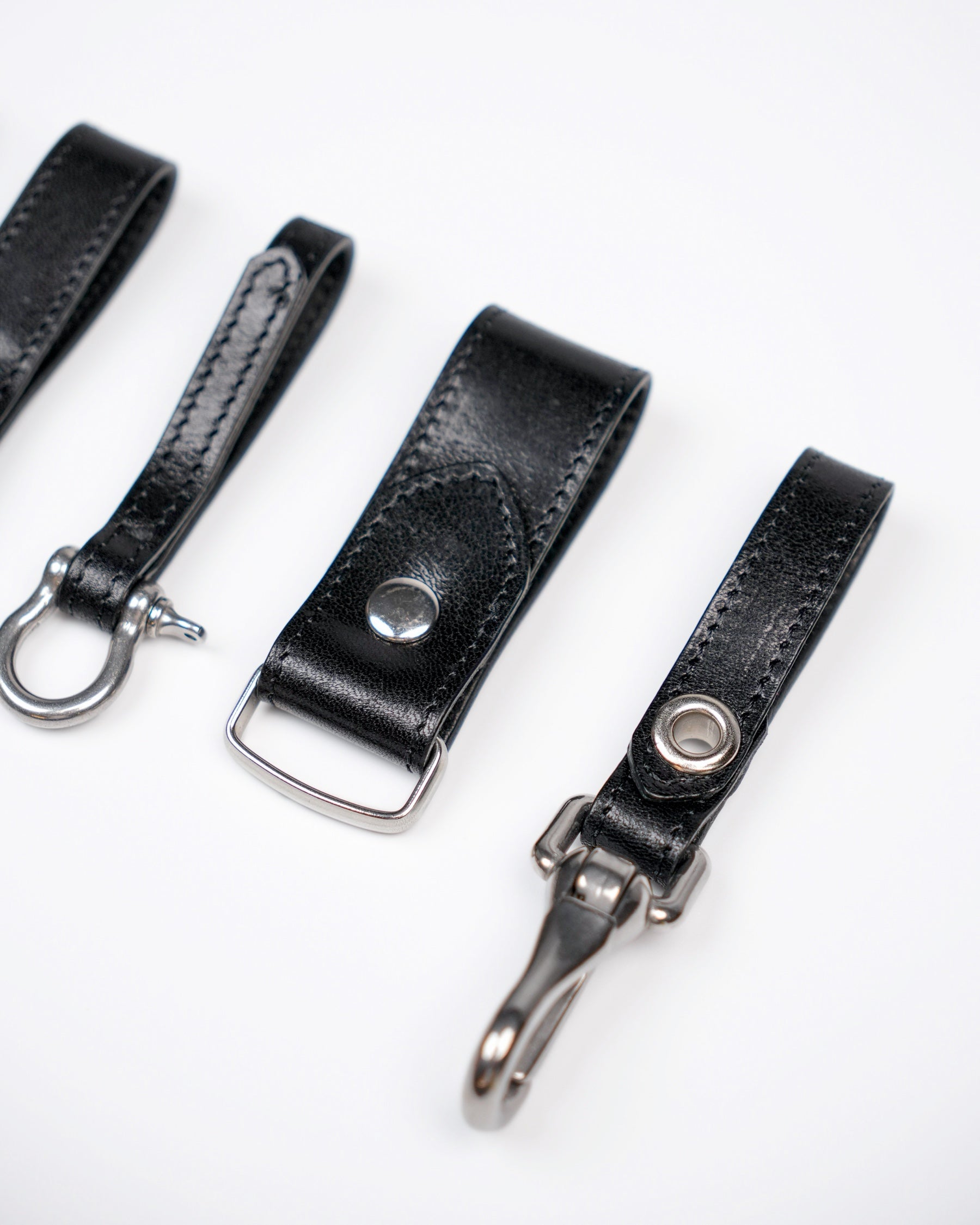Removable Belt Charms in Deep Black