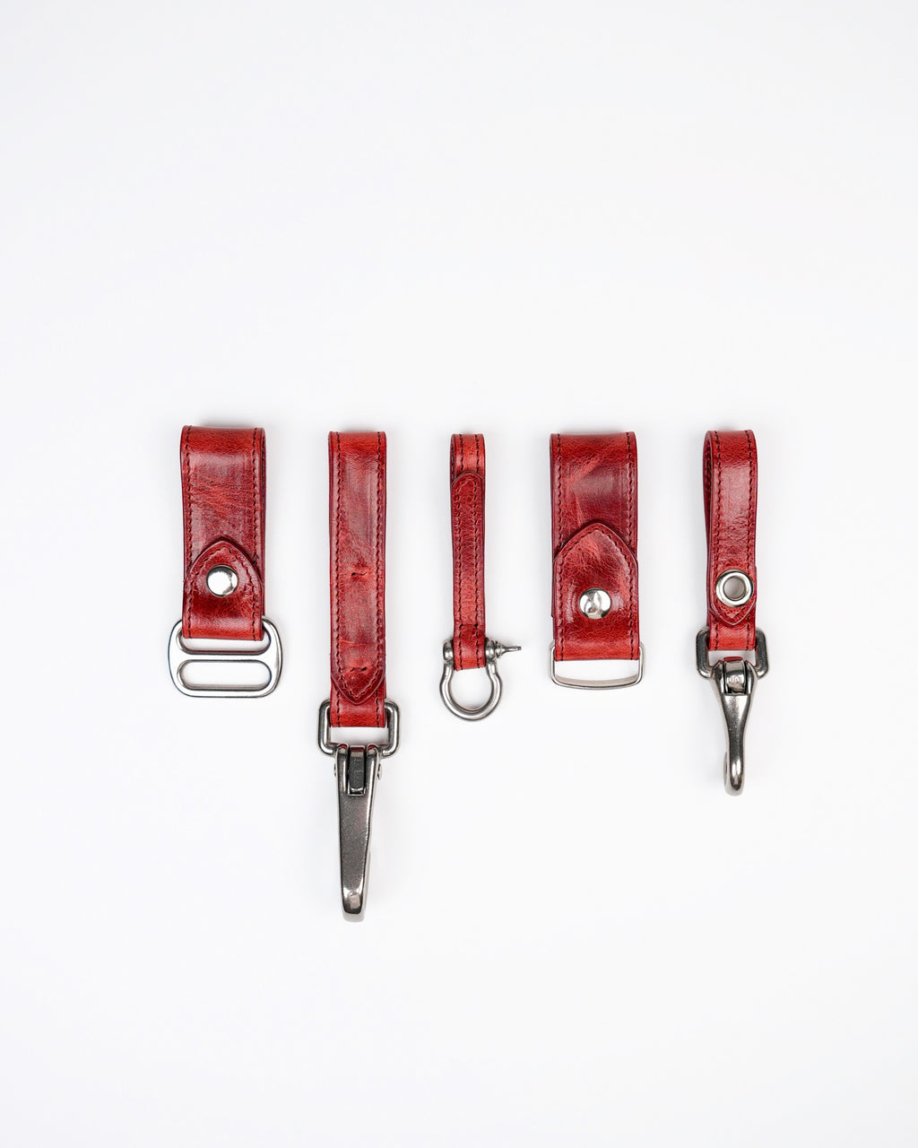 Removable Belt Charms in Red