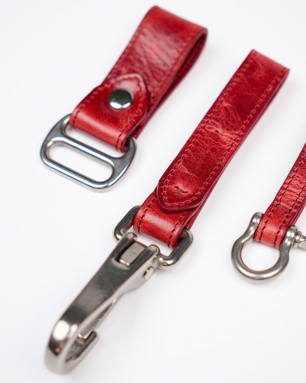 Removable Belt Charms in Red