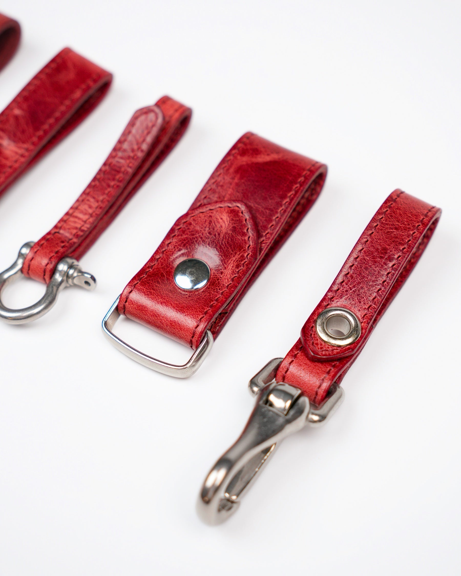 Removable Belt Charms in Red