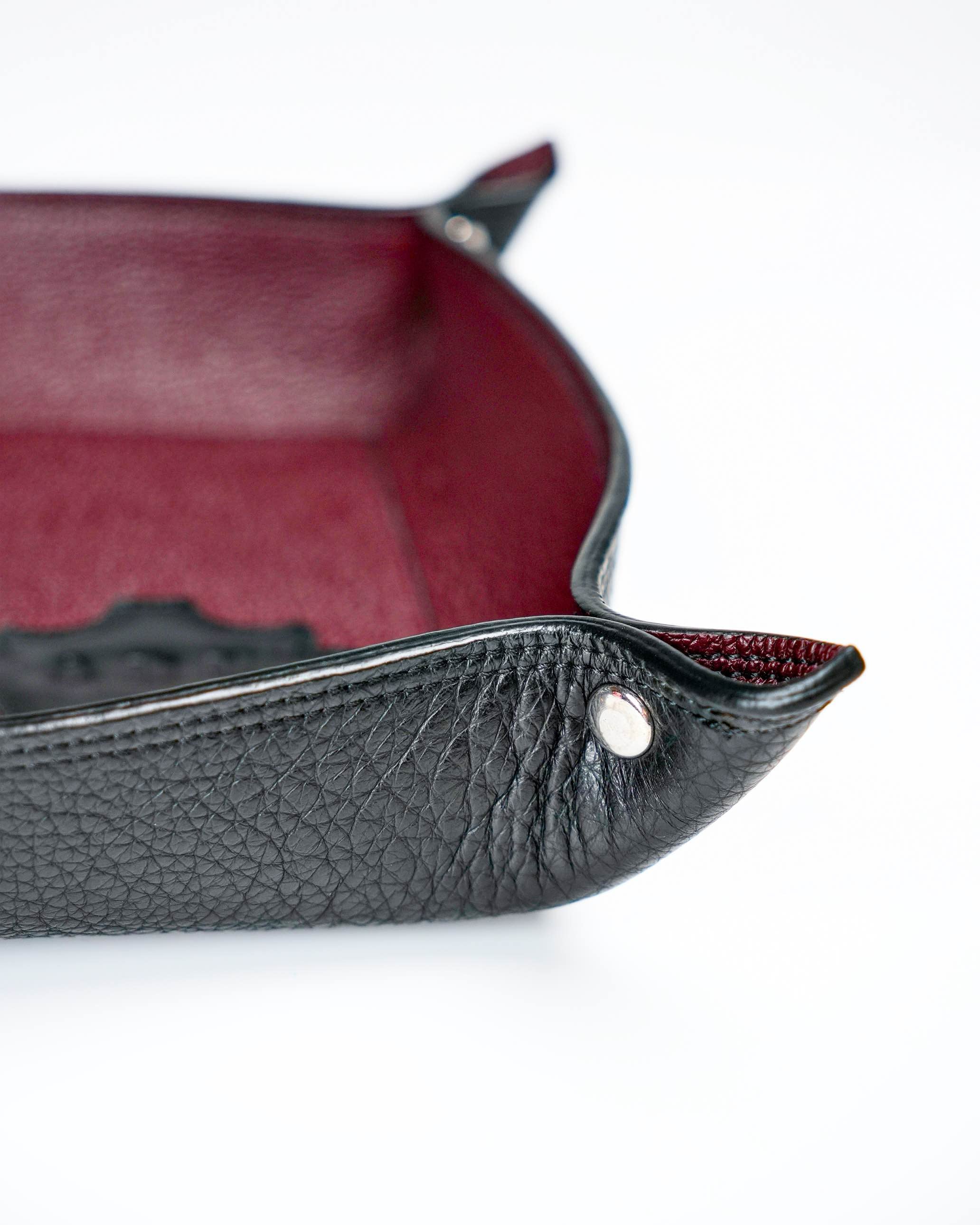 Catchall Tray in Red / Black
