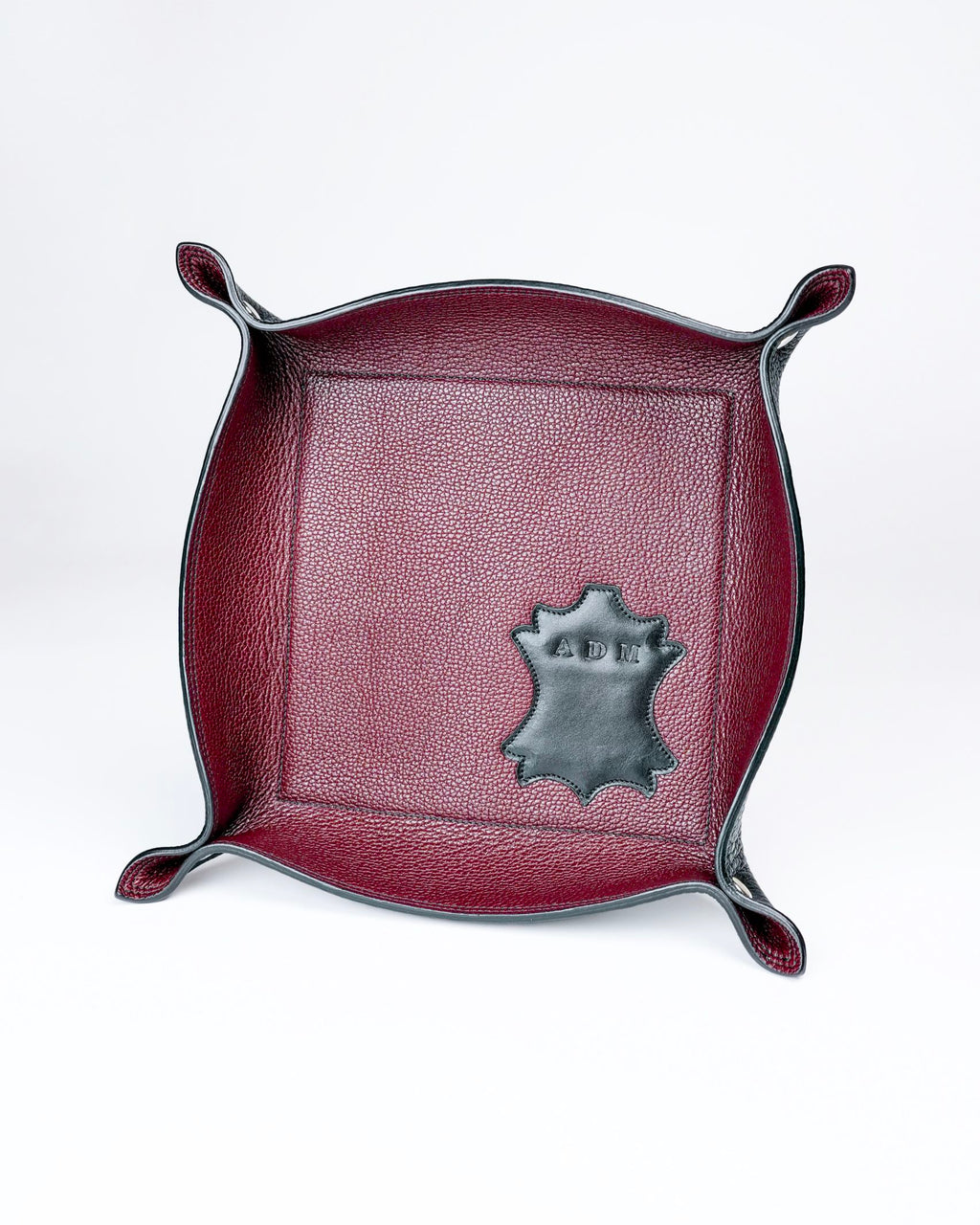 Catchall Tray in Red / Black
