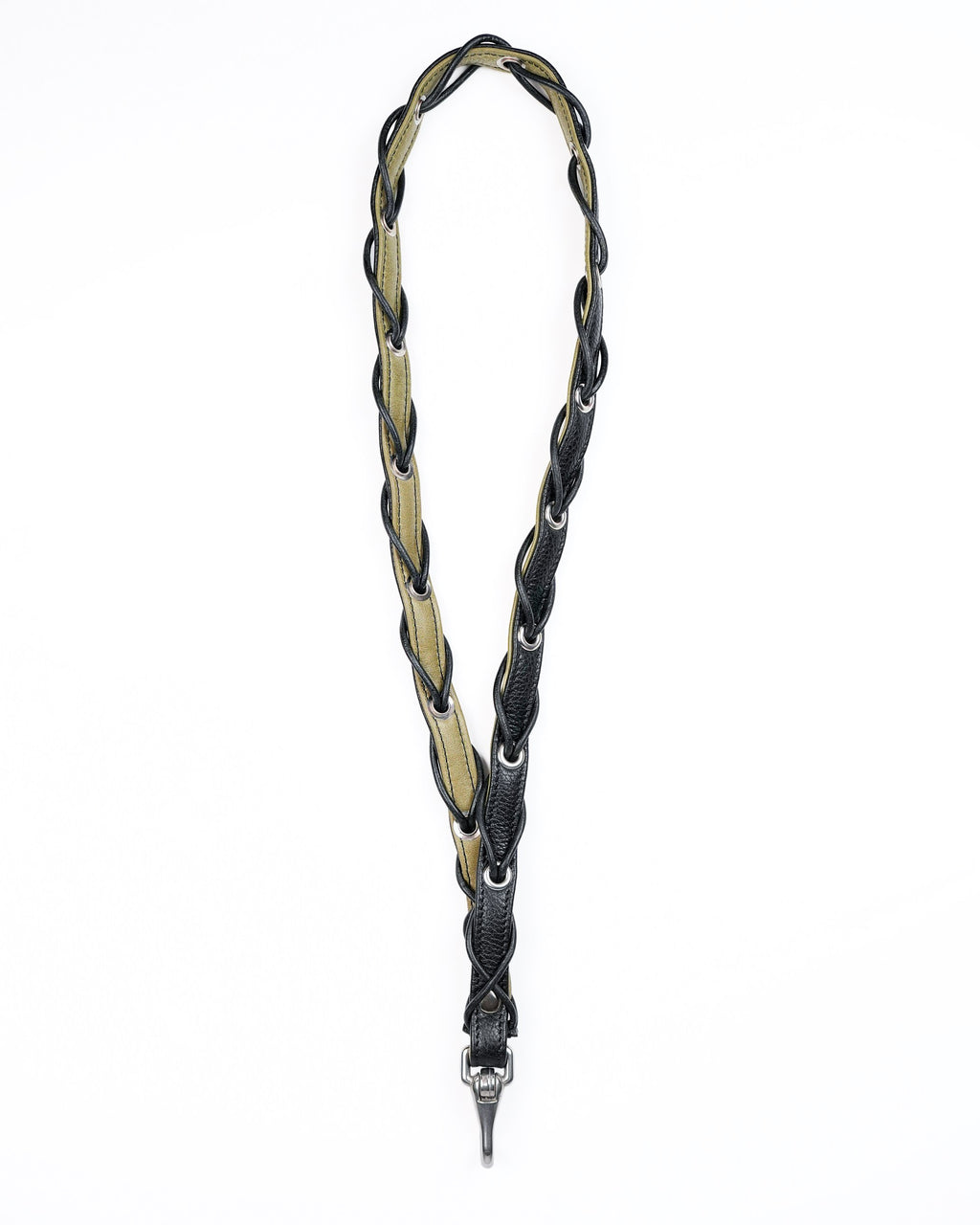 Laced Chain in Black / Khaki