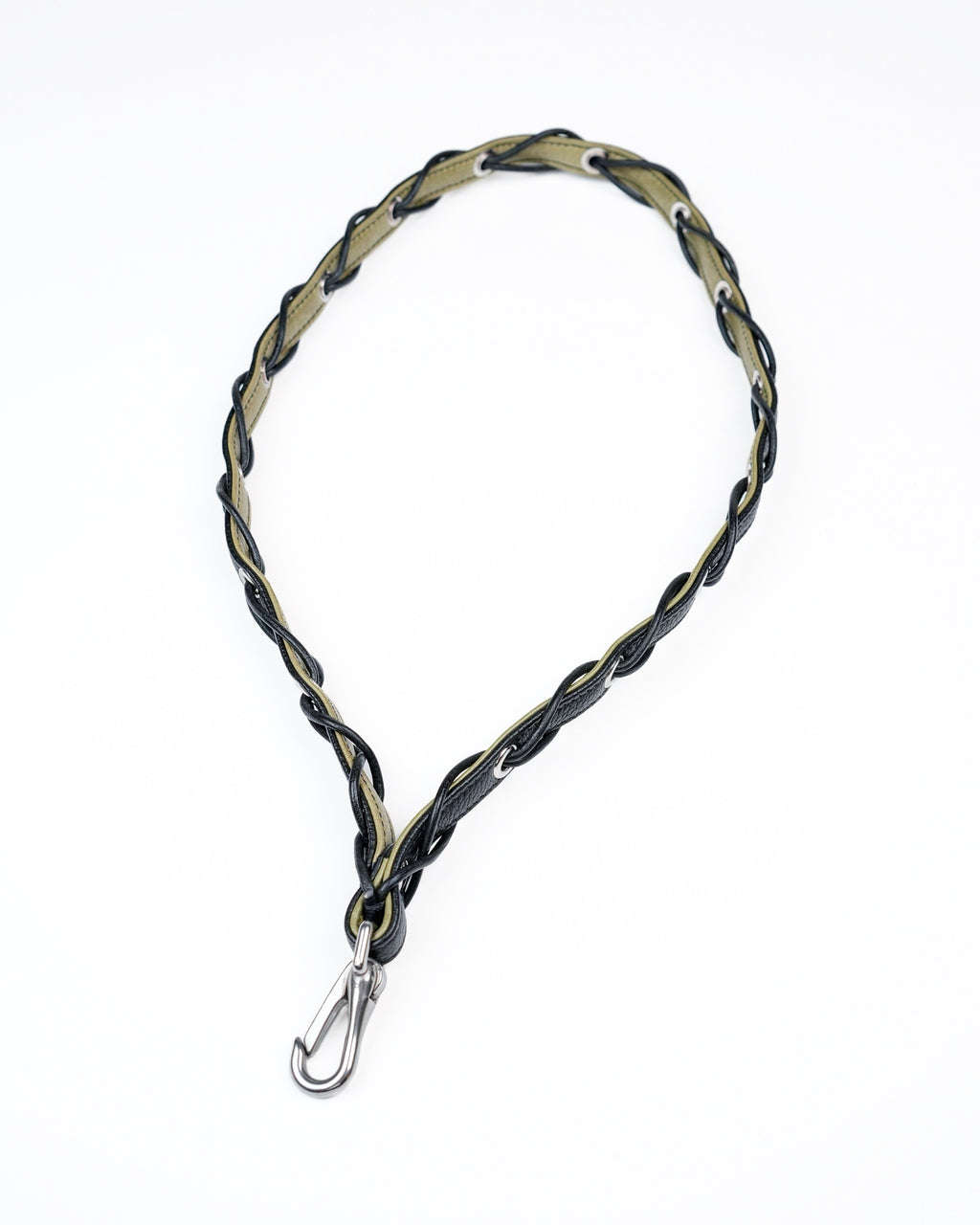 Laced Chain in Black / Khaki