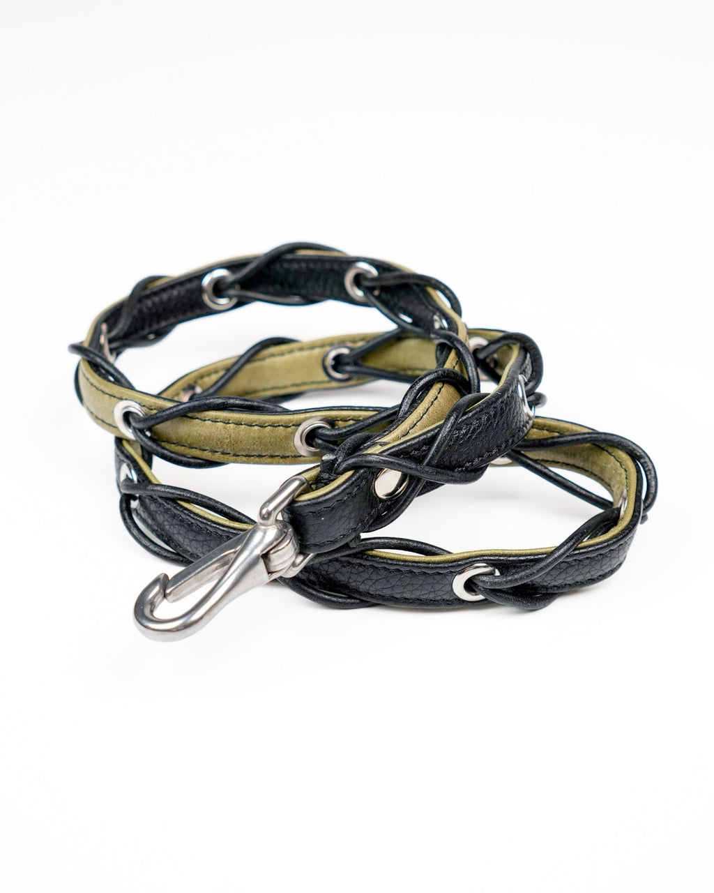 Laced Chain in Black / Khaki
