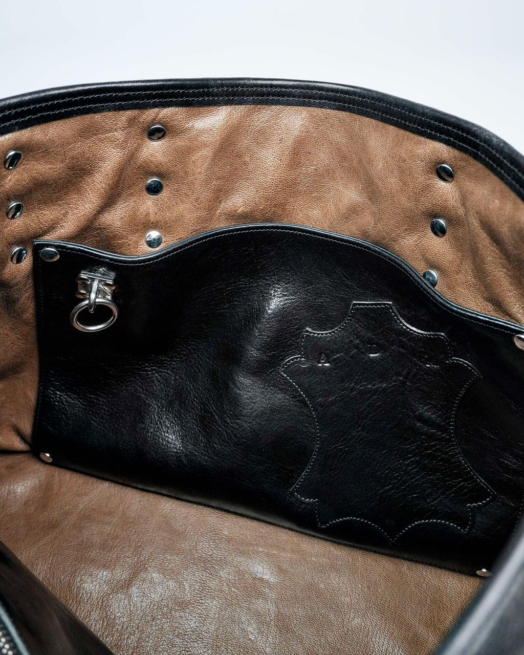Braided Carryall Bag in Black