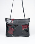 Convertible Portfolio Bag in Black / Red