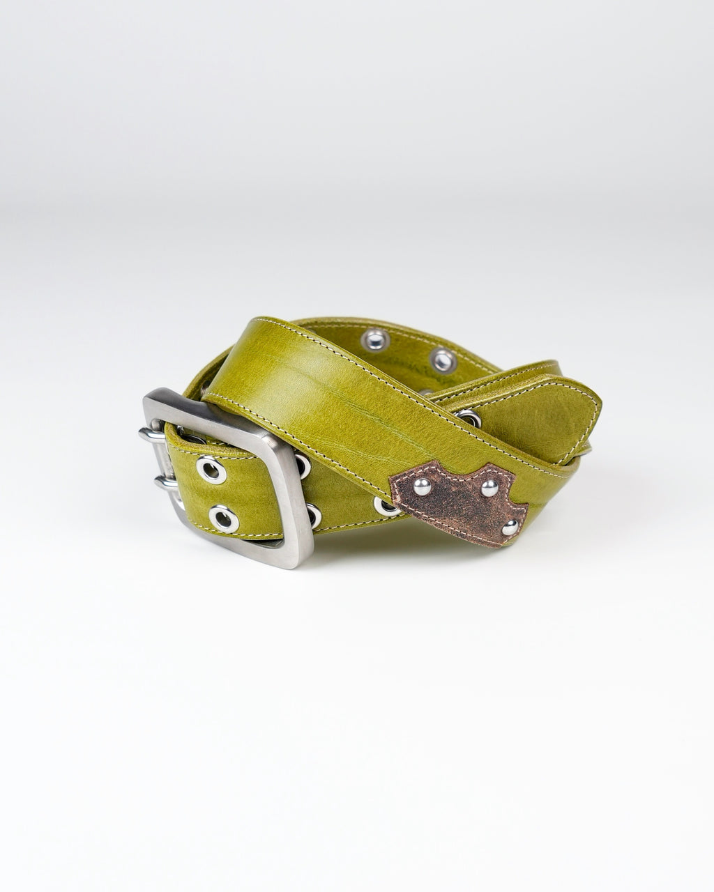 Bull Neck Belt in Green