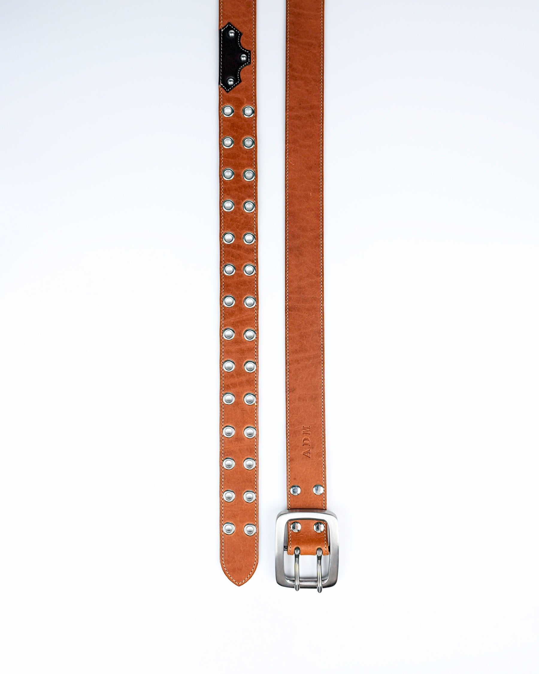 Bull Neck Belt in Cognac