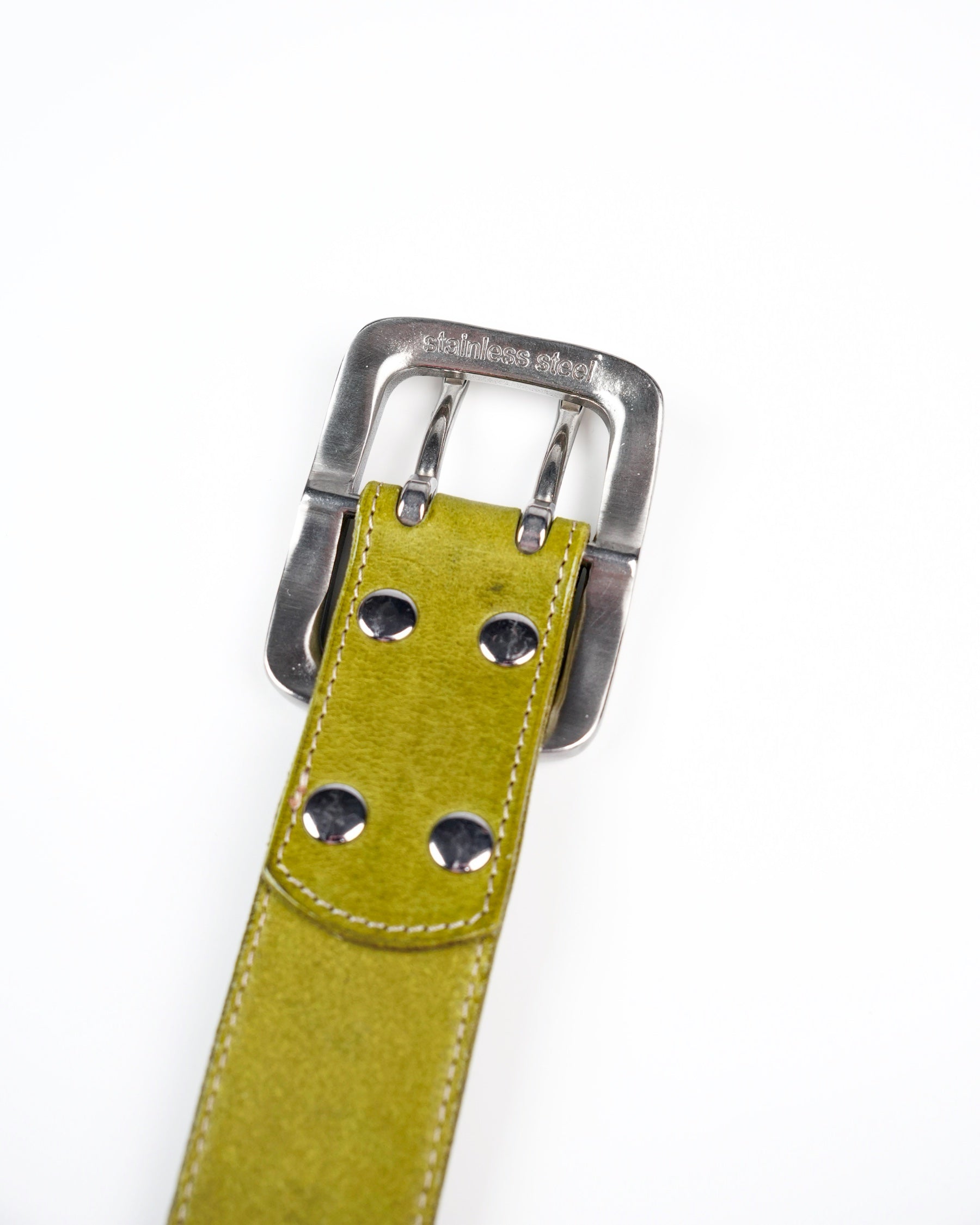 Bull Neck Belt in Green