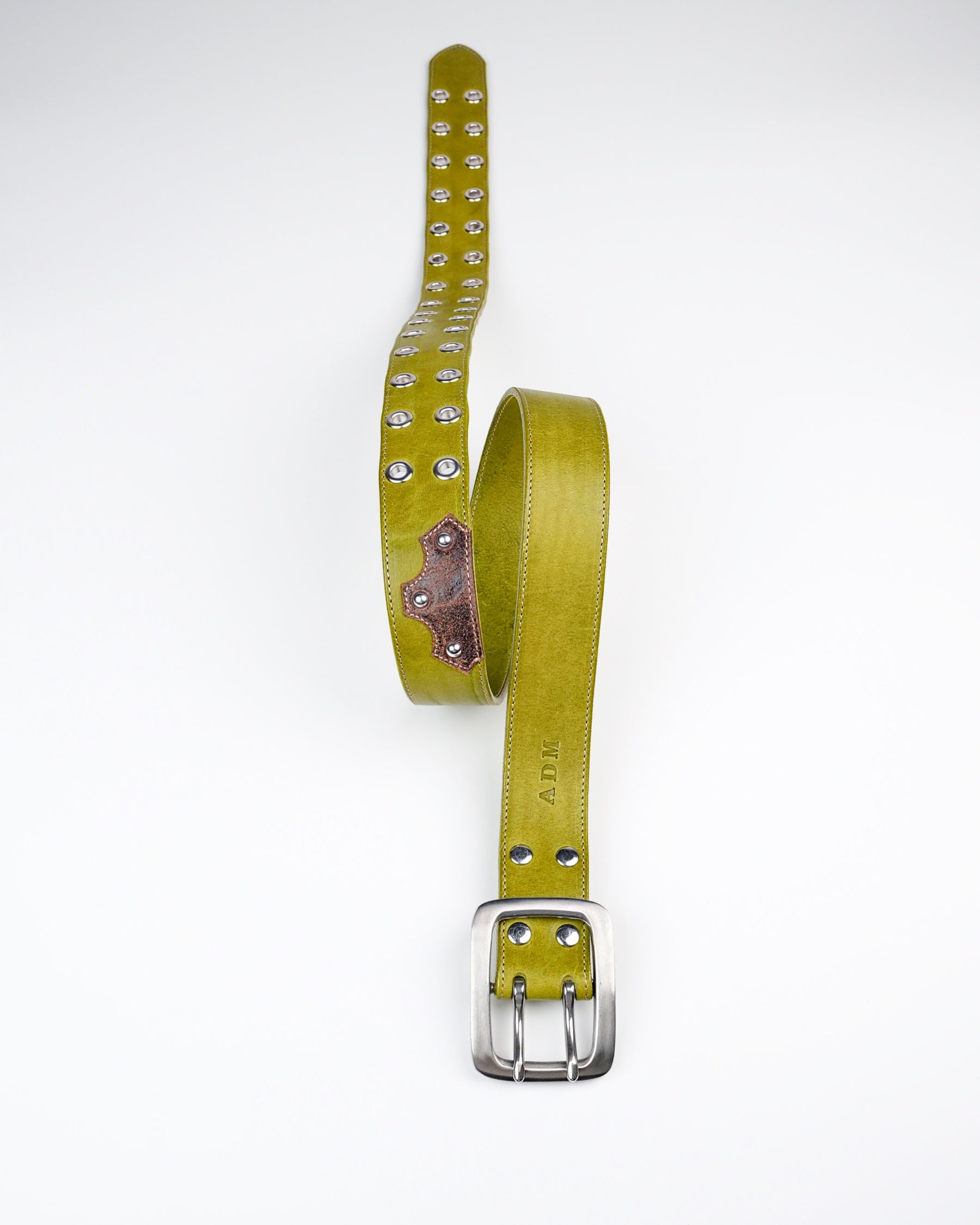 Bull Neck Belt in Green