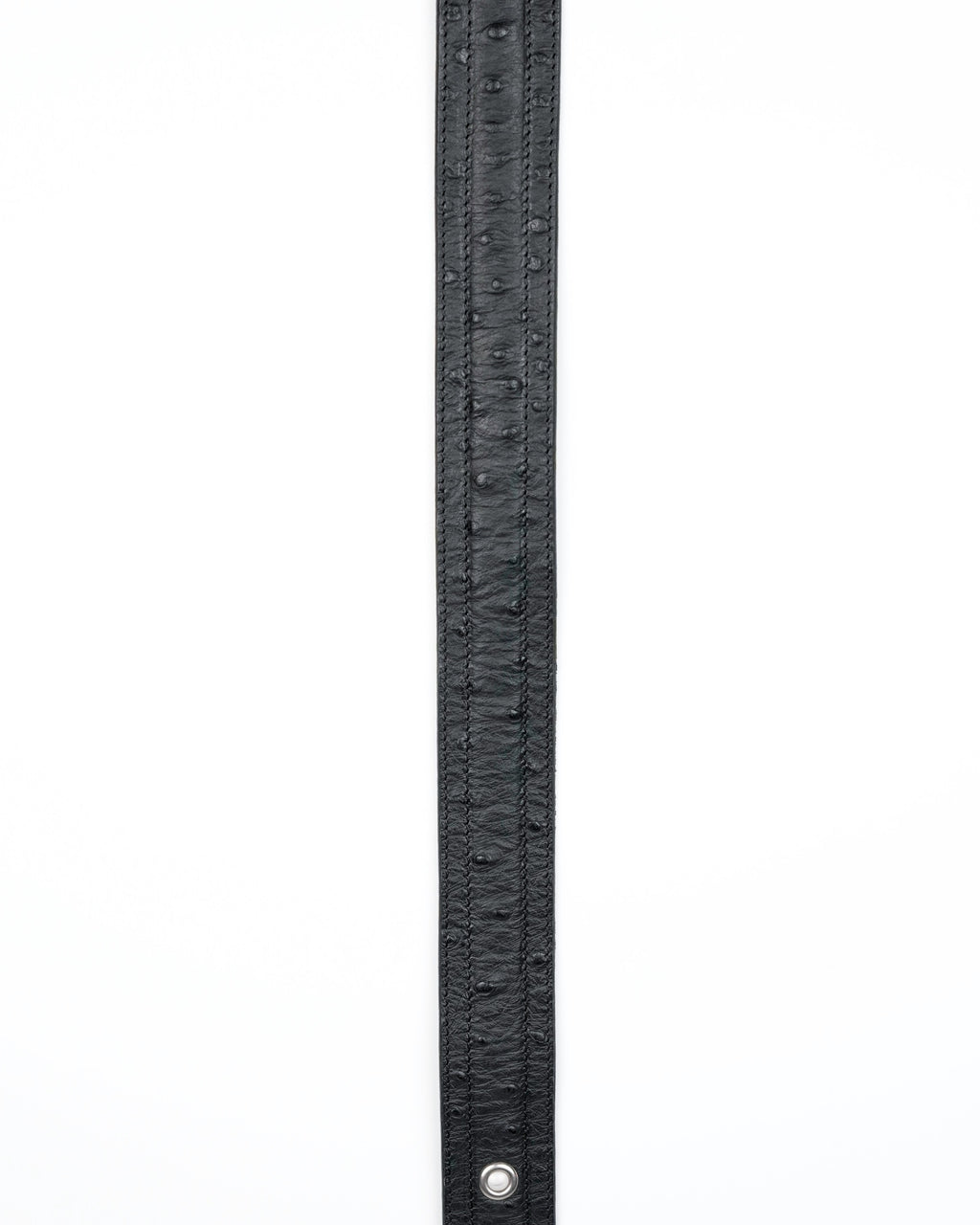 Core Belt in Black Ostrich