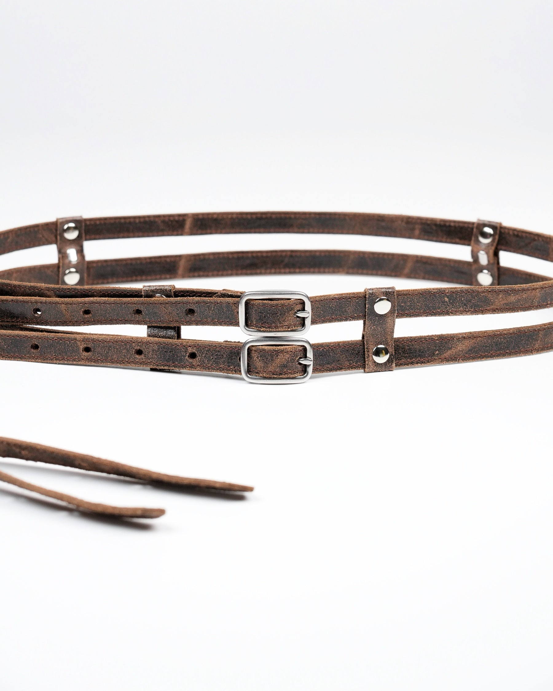 Twin Belt in Brown