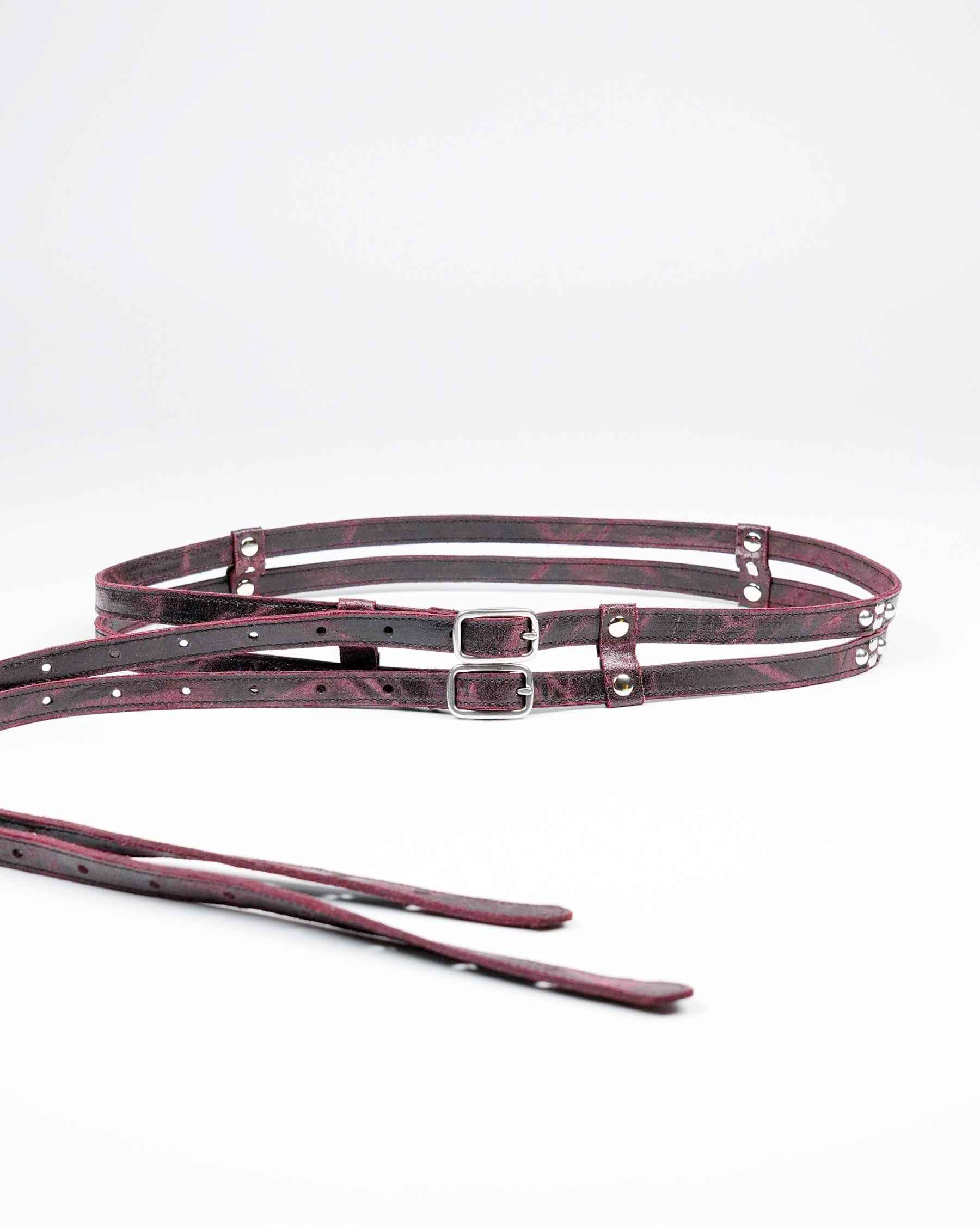 Twin Belt in Purple