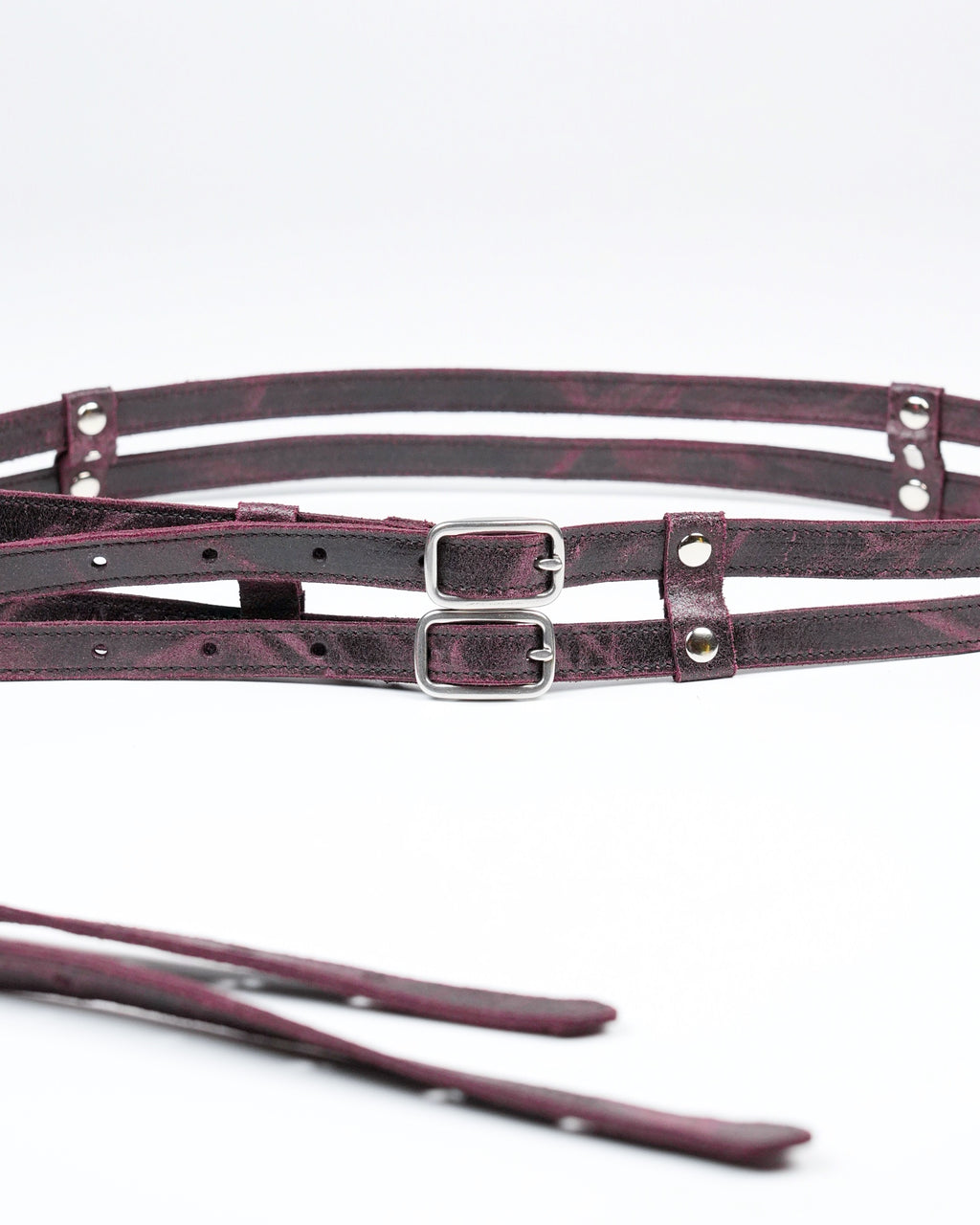 Twin Belt in Purple