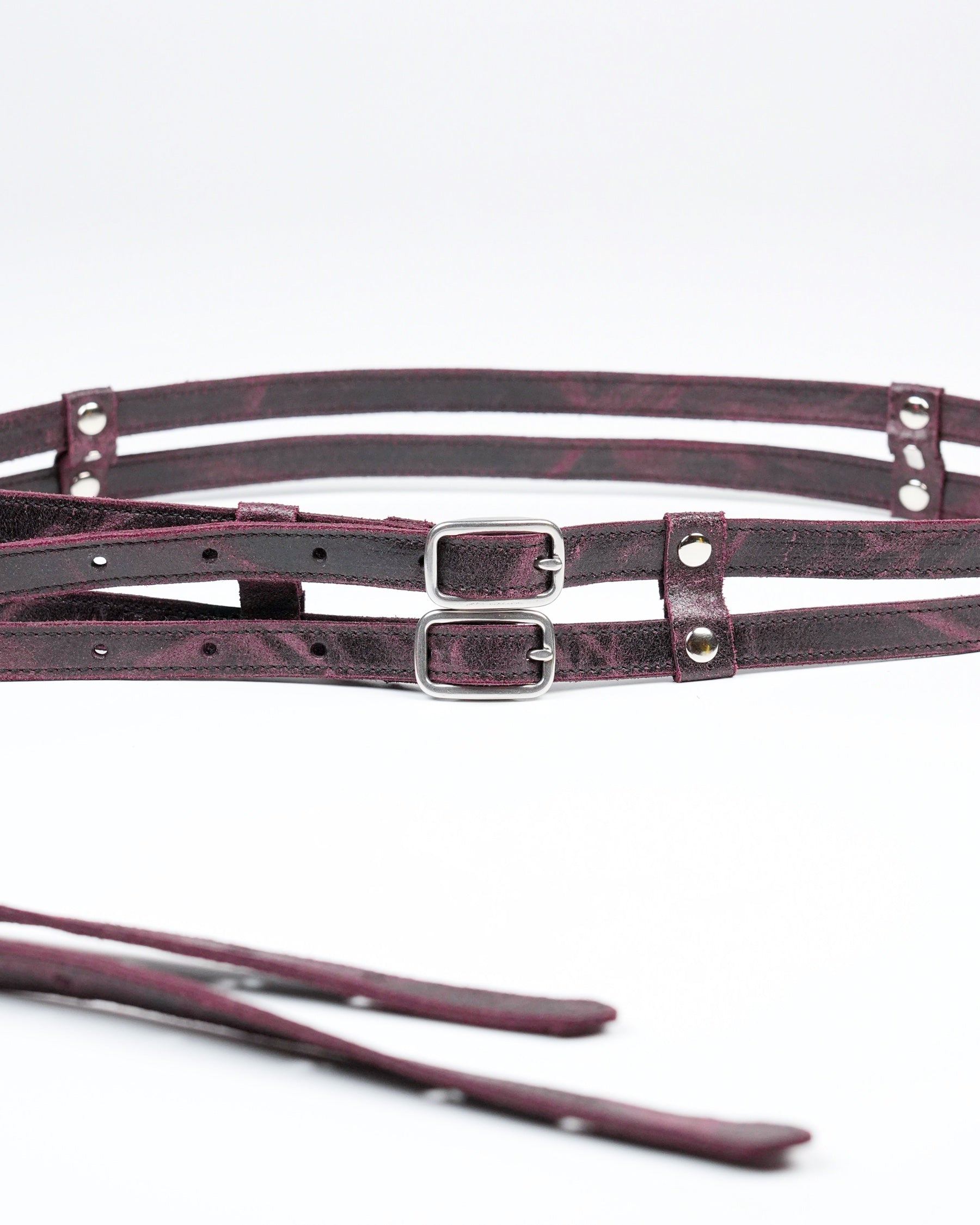 Twin Belt in Purple