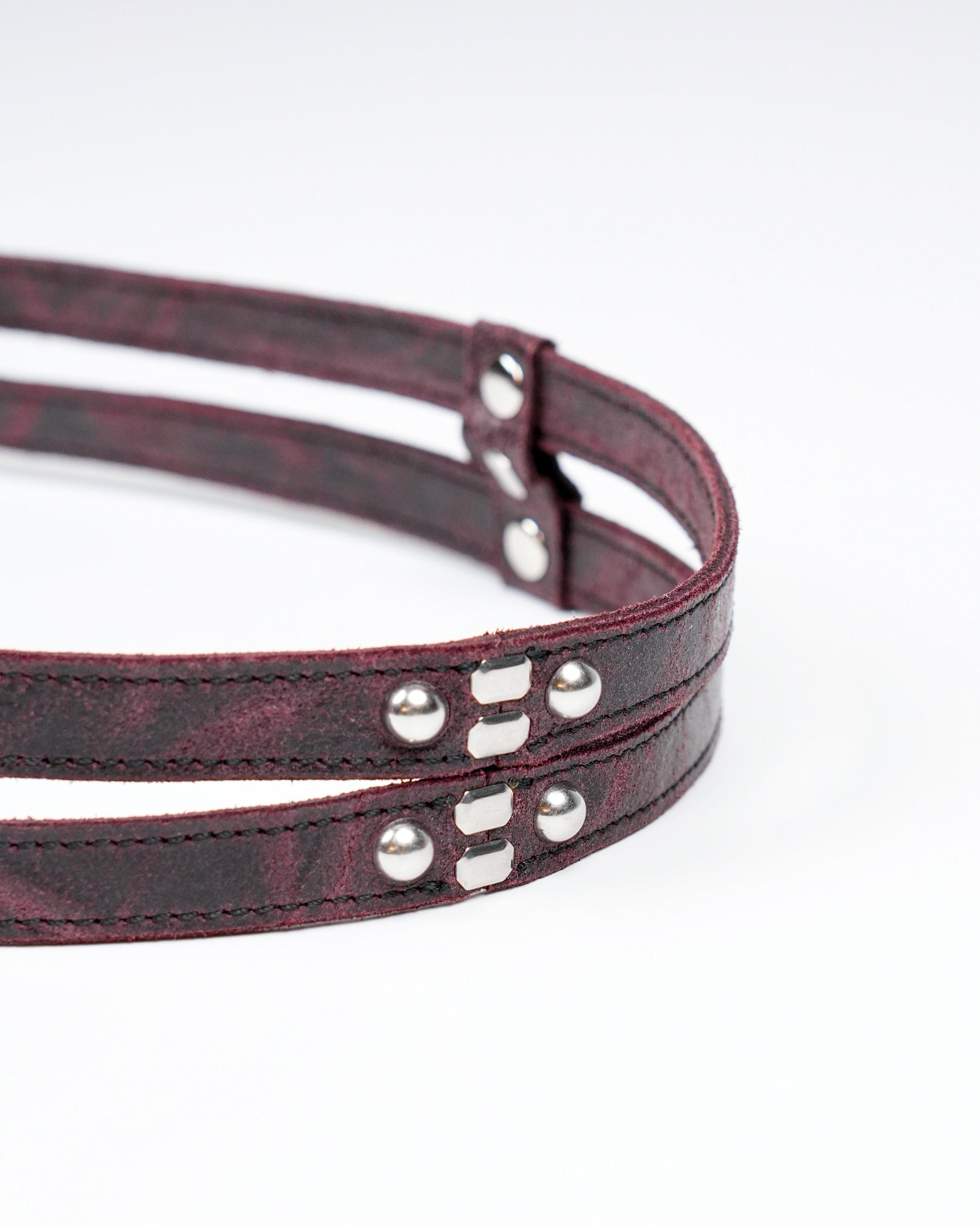 Twin Belt in Purple