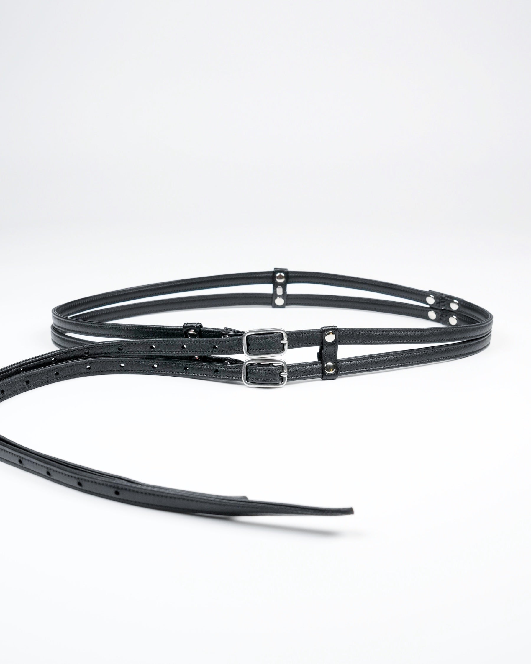 Twin Belt in Black