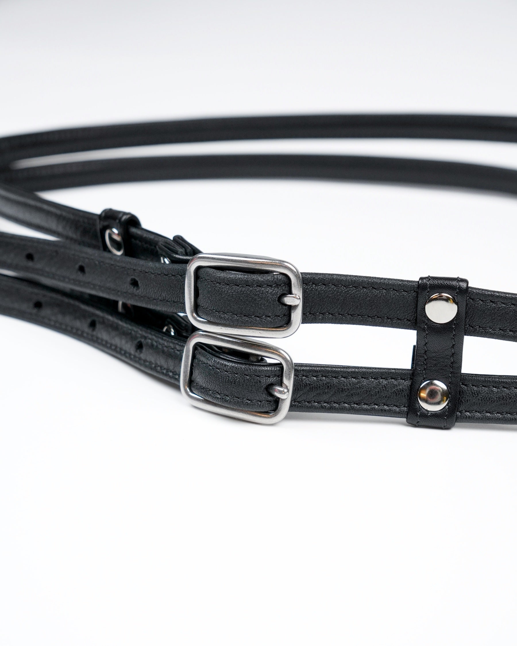 Twin Belt in Black
