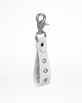 Eyelet Charm in White