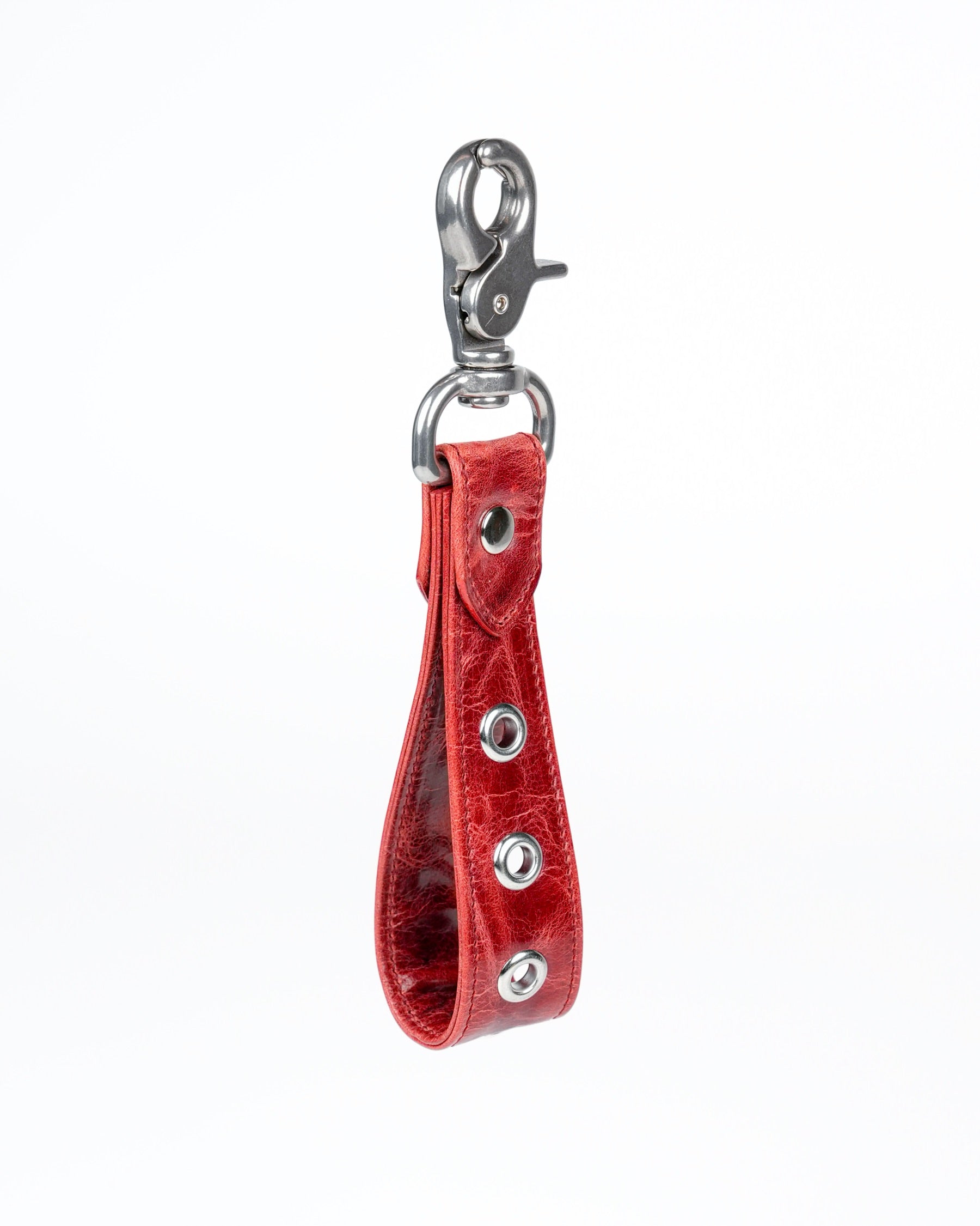 Eyelet Charm in Red