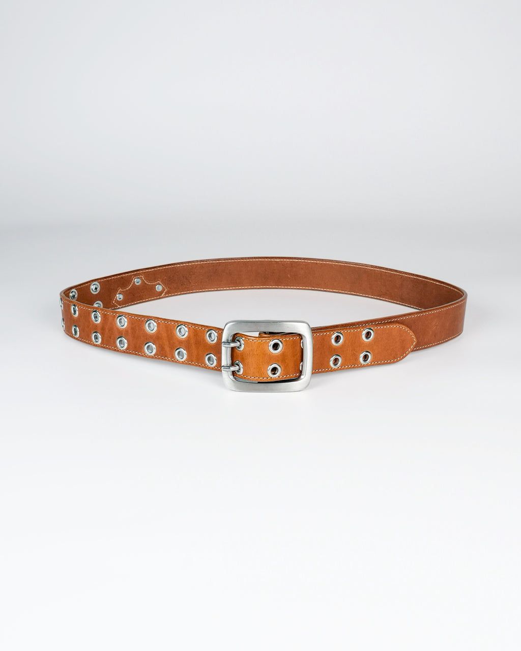 Bull Neck Belt in Cognac
