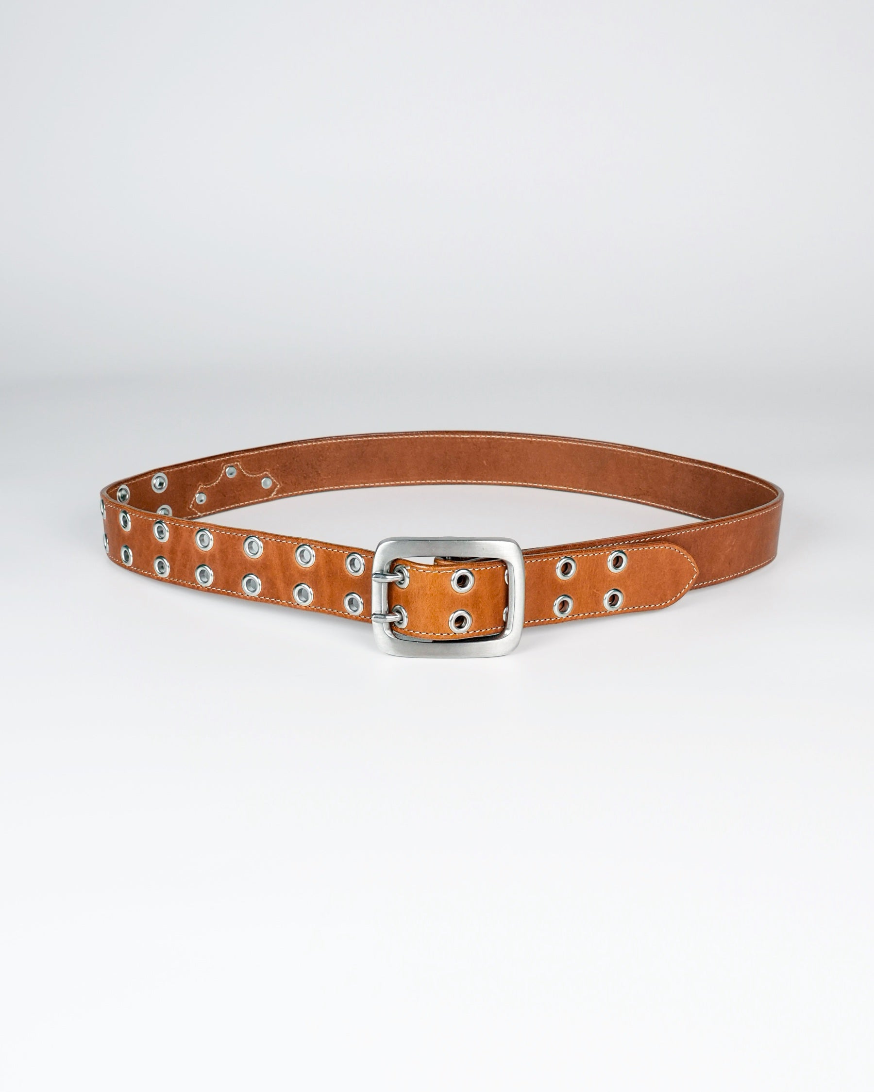 Bull Neck Belt in Cognac