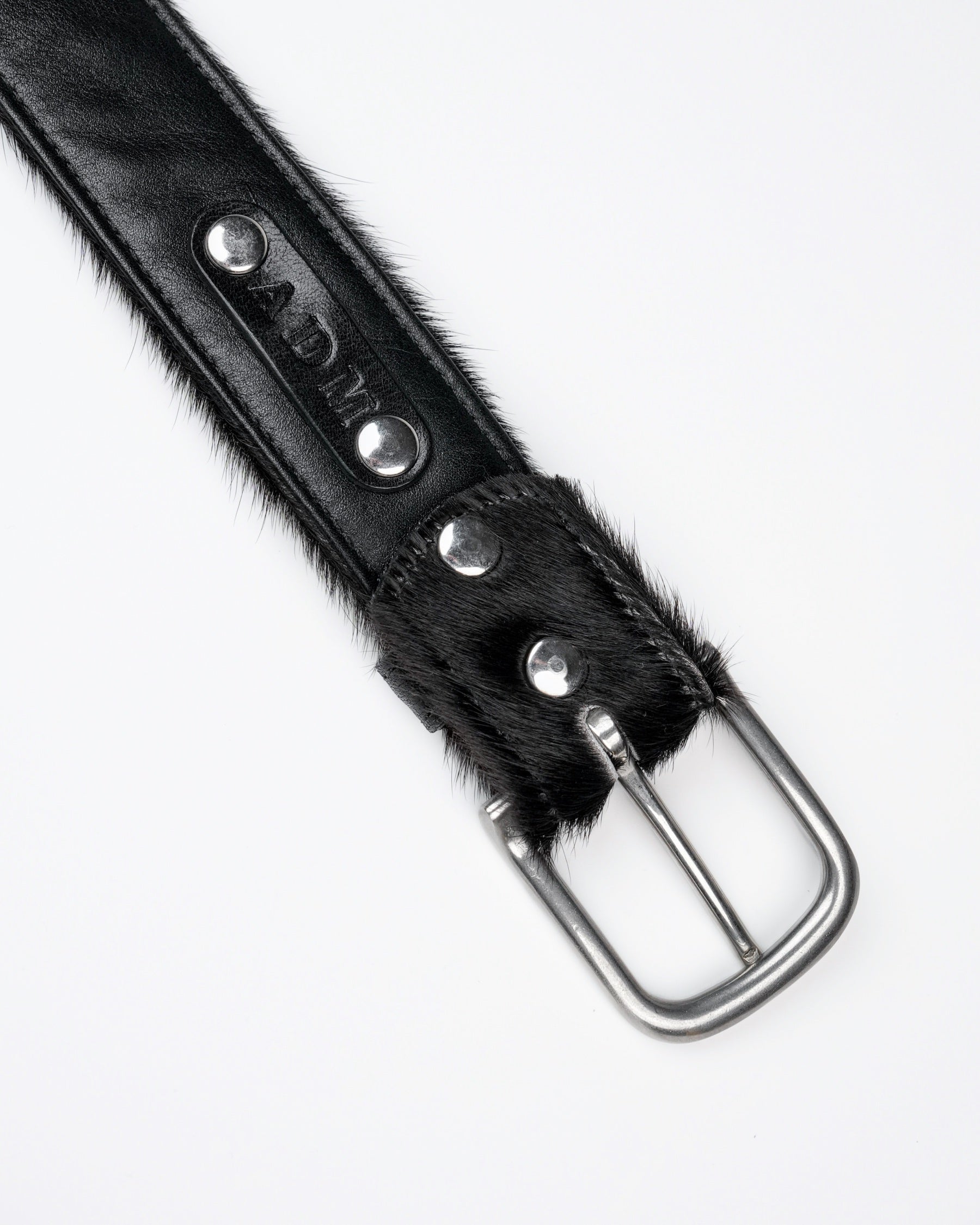 Core Belt in Hair-On Black