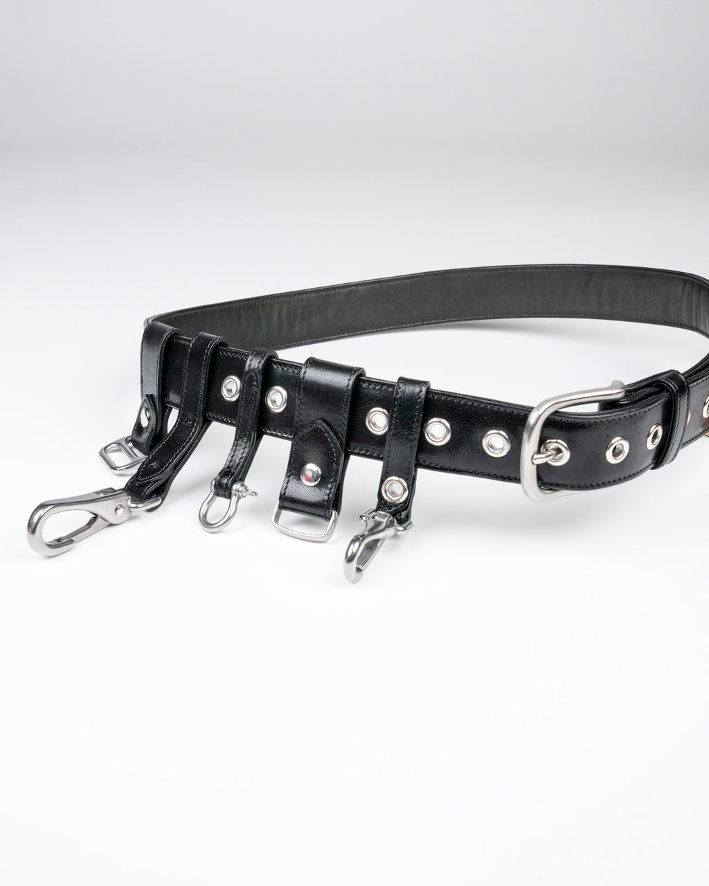Removable Belt Charms in Deep Black