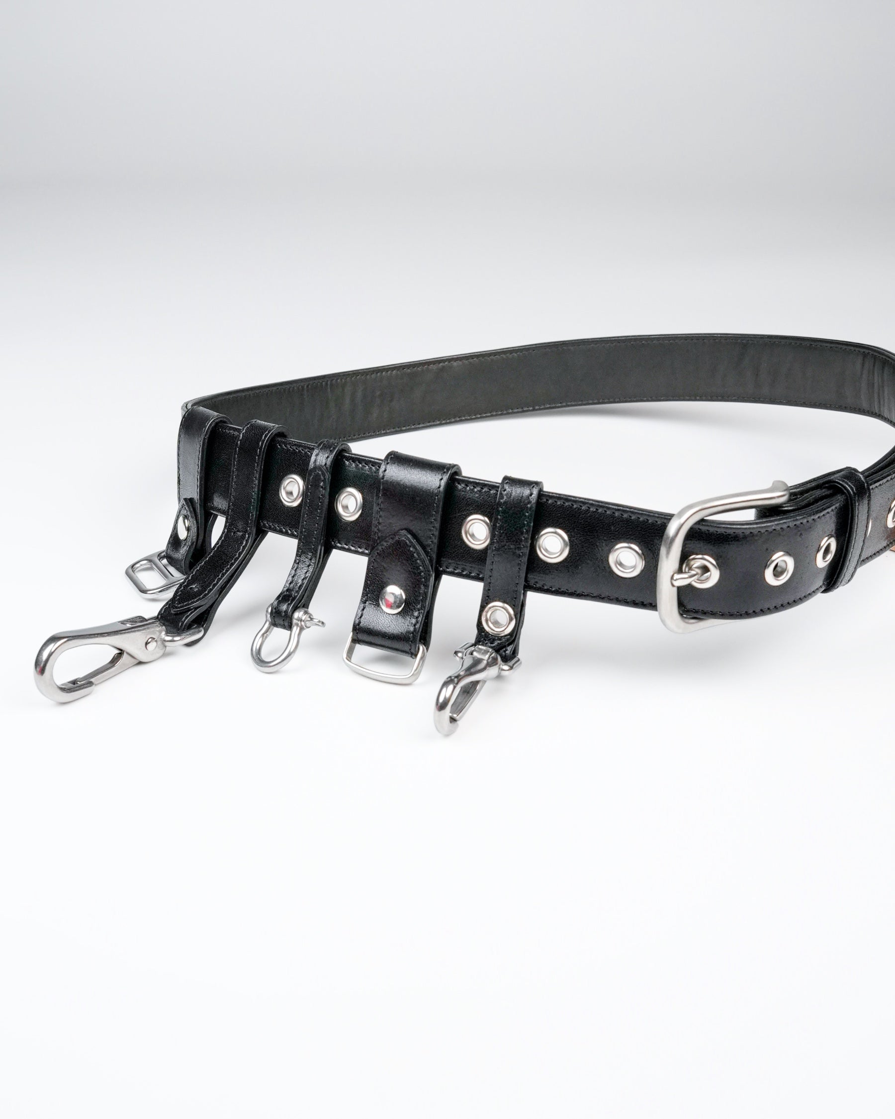 Removable Belt Charms in Deep Black