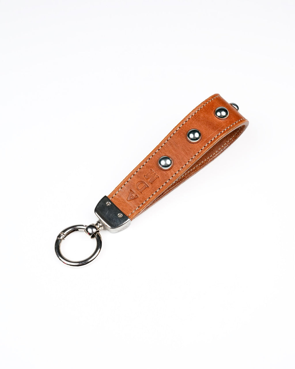 Pearl Keychain in Cognac
