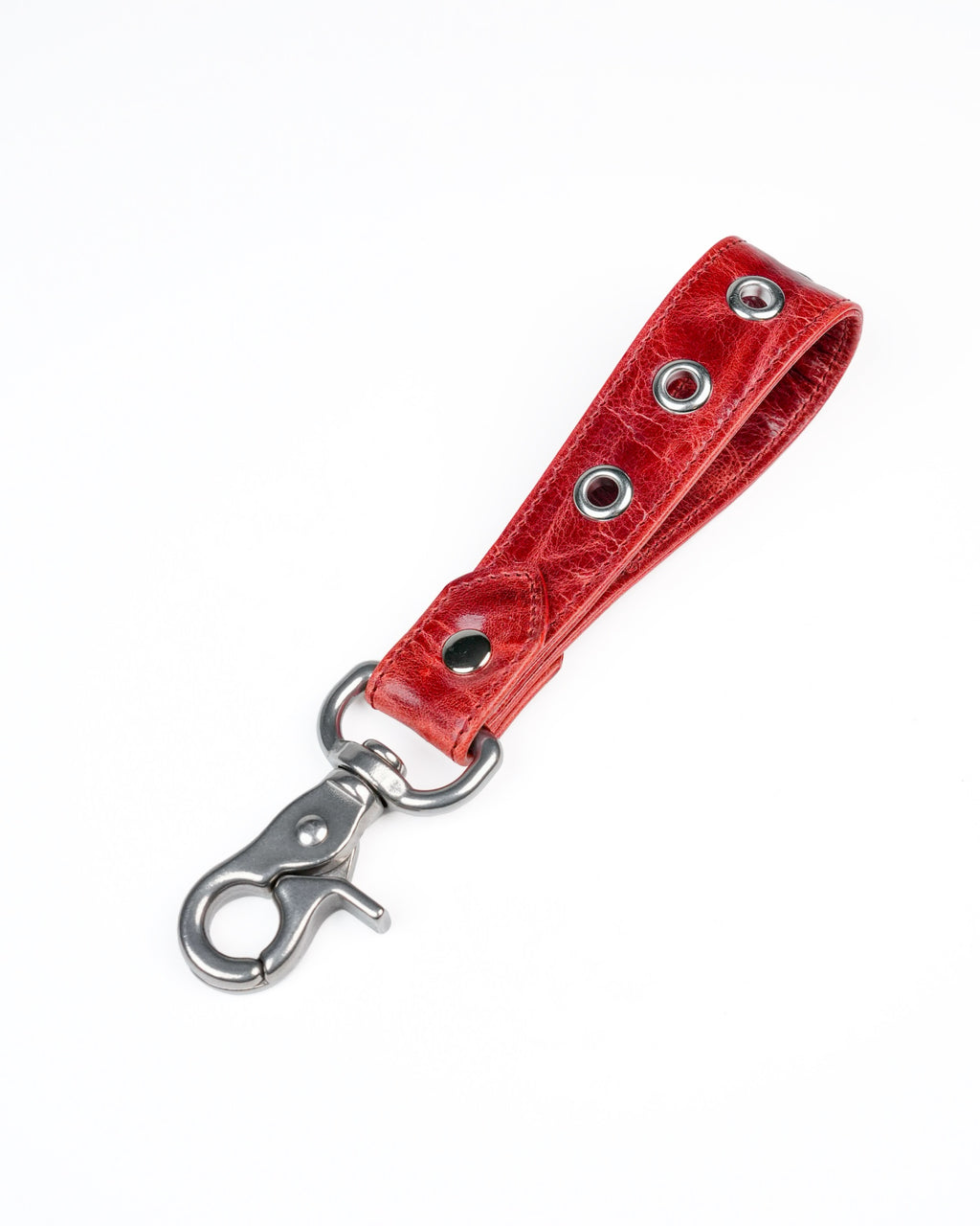 Eyelet Charm in Red
