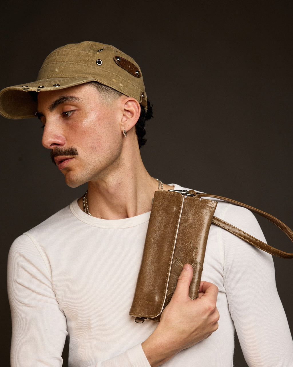 Extended Party Wallet in Khaki
