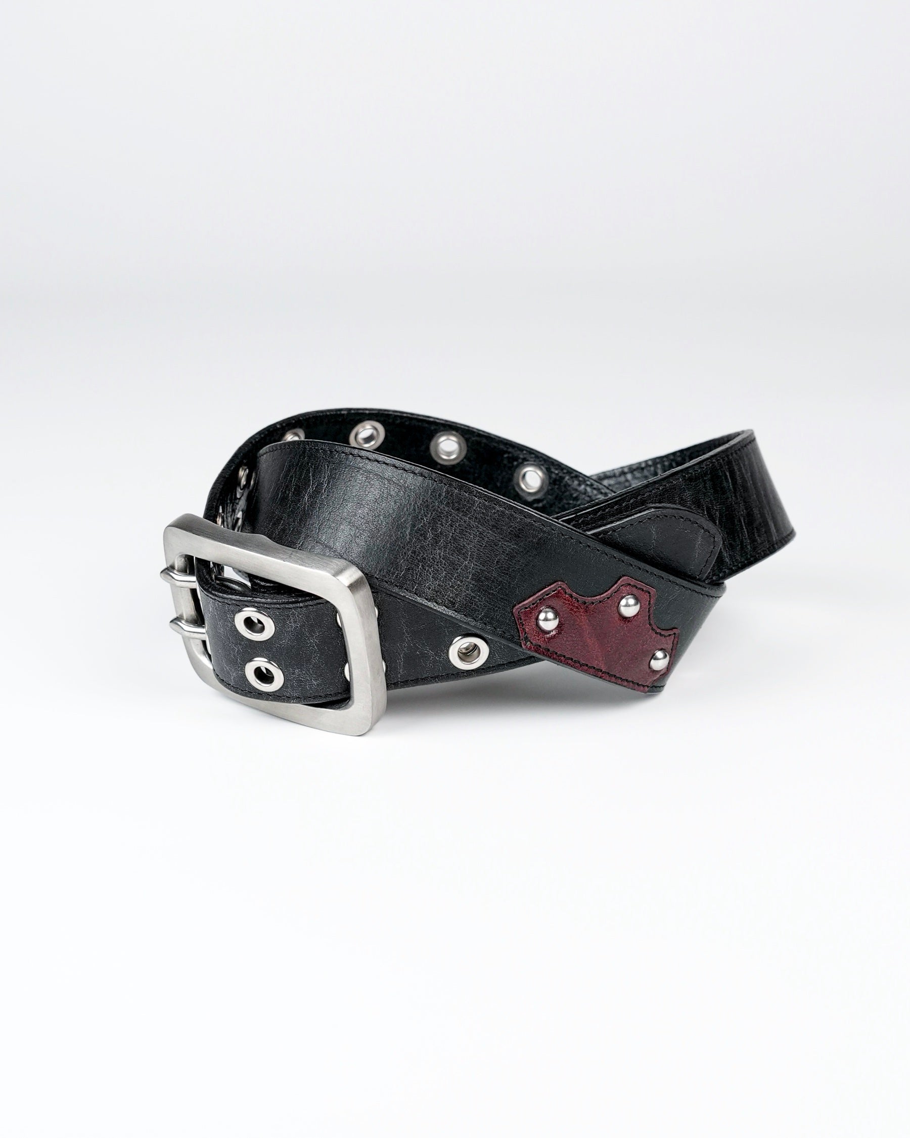 Bull Neck Belt in Black