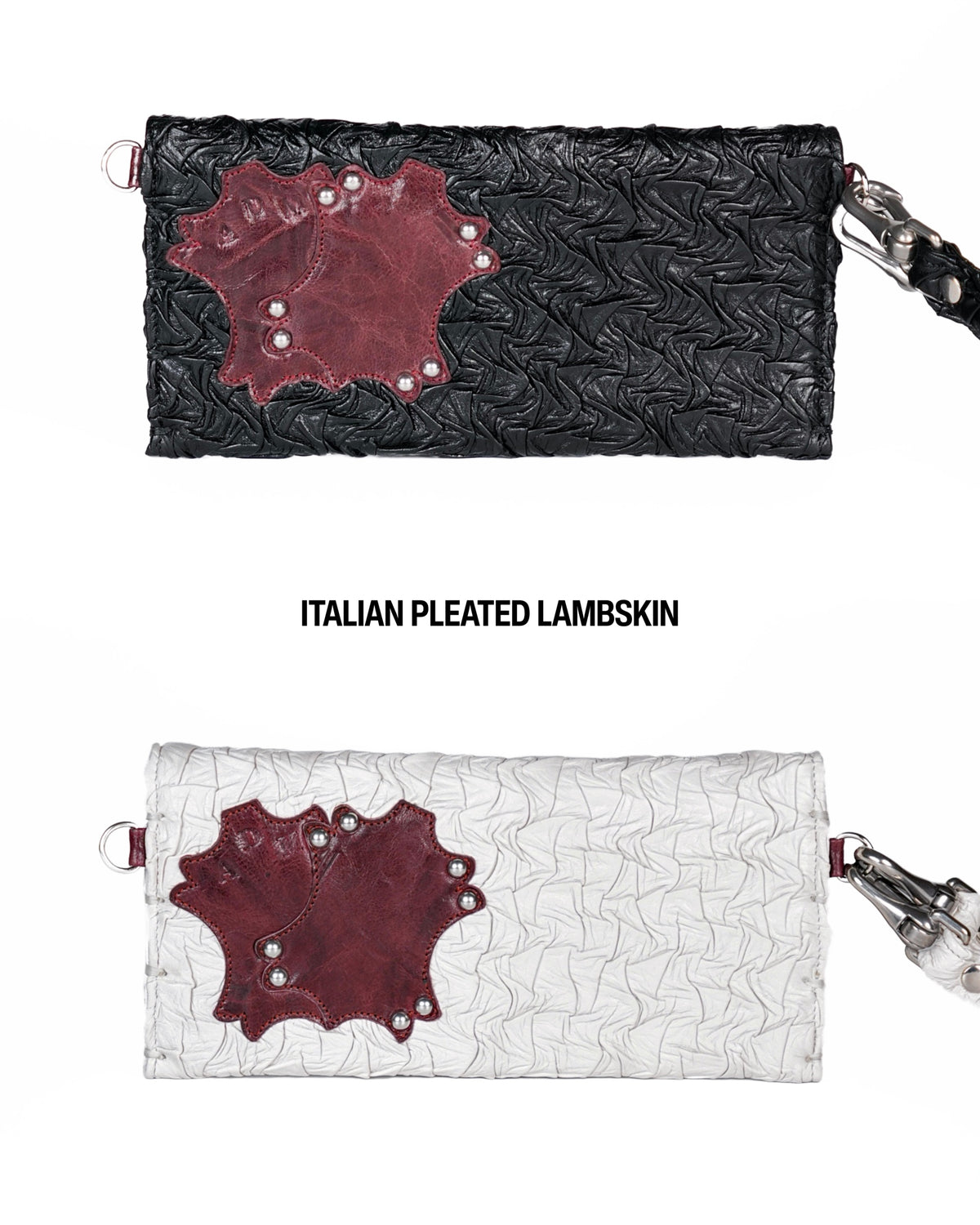 Extended Party Wallet in Deep Black