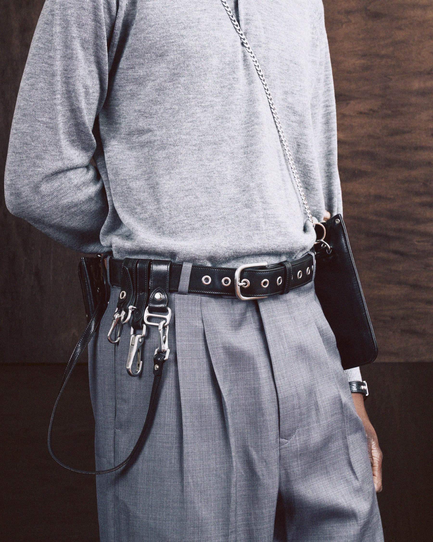 Removable Belt Charms in Deep Black
